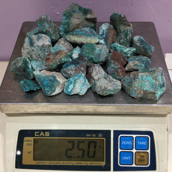 TealTurq Rhyolite (2.5 lbs; Batch #1) - Image 5